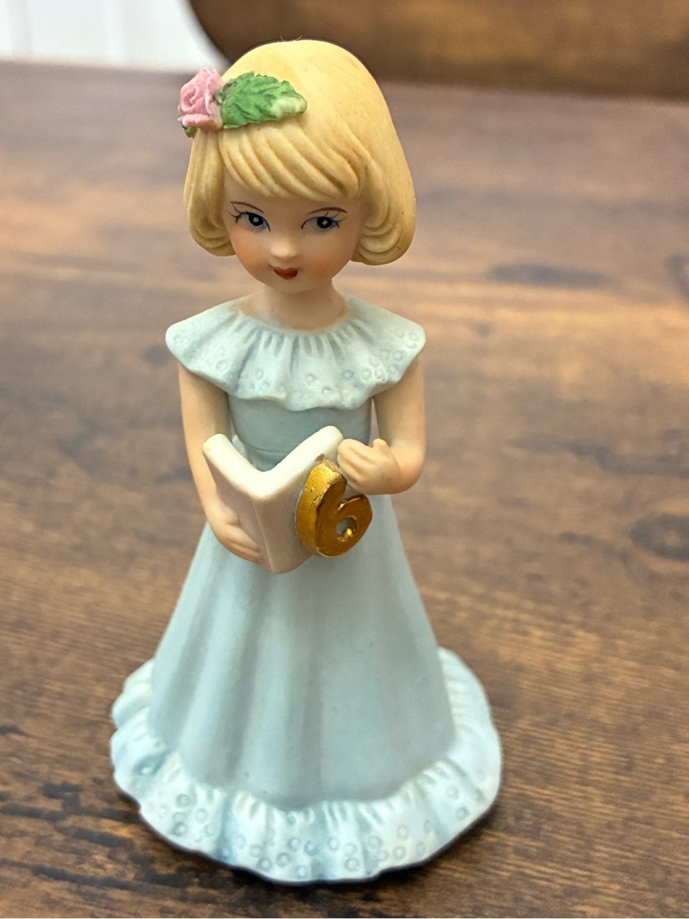 Enesco Growing Up Birthday Girls Year Six Sixth Birthday Figurine